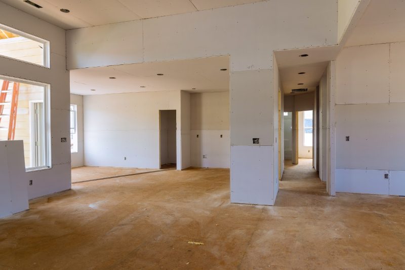 Drywall project in Bekescsaba